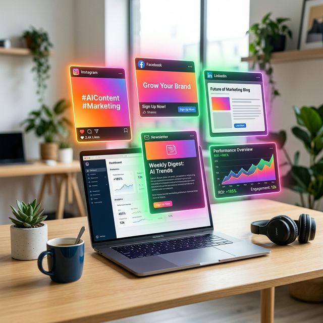 マーケティングコンテンツの生成